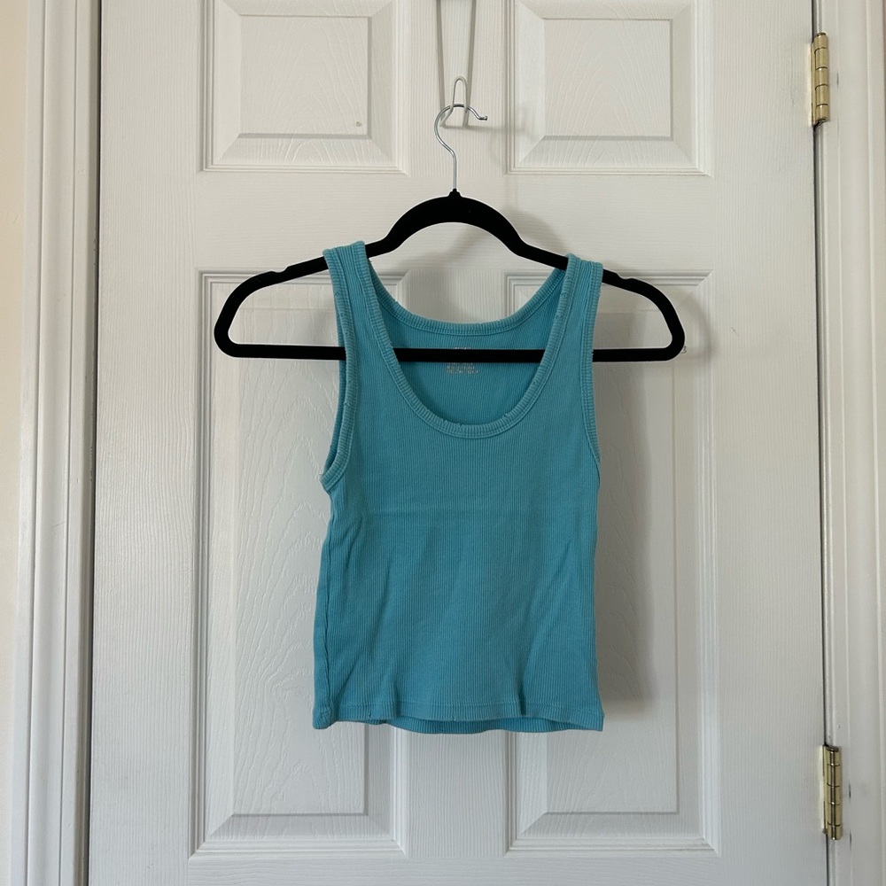 Aerie Tank Top - Blue (Size XXSmall)